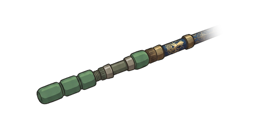 A Crique Casting 240 rod, won as a tournament prize.
